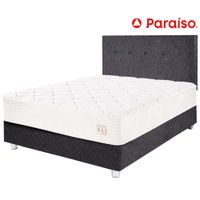 Dormitorio PARAÍSO Pocket Max 2 Plazas Charcoal