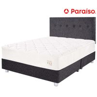 Dormitorio PARAÍSO Pocket Max Queen Charcoal