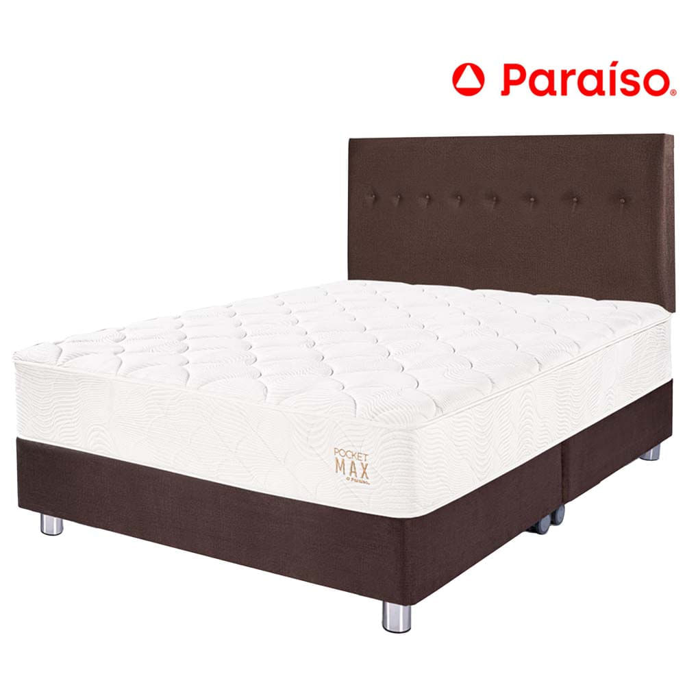 Dormitorio PARAÍSO Pocket Max King Chocolate