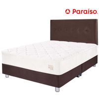 Dormitorio PARAÍSO Pocket Max Queen Chocolate