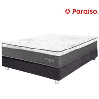 Cama Americana PARAISO Pocket Star 2 Plazas Charcoal