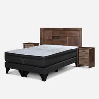 Set Cama Tempo Queen + Respaldo Dolce