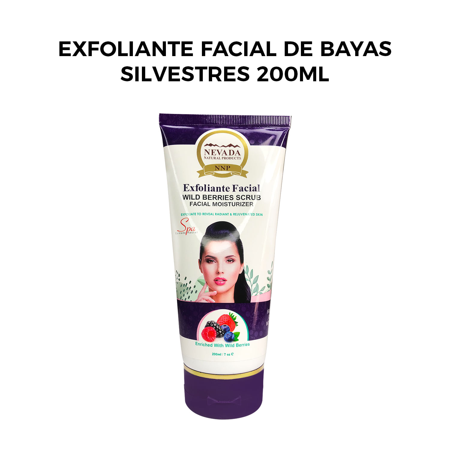 Exfoliante Facial de Bayas Silvestres 200ml