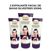 3 Exfoliante Facial de Bayas Silvestres 200ml