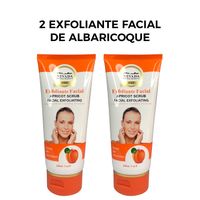 2 Exfoliante Facial de Albaricoque 200ml