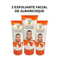 3 Exfoliante Facial de Albaricoque 200ml