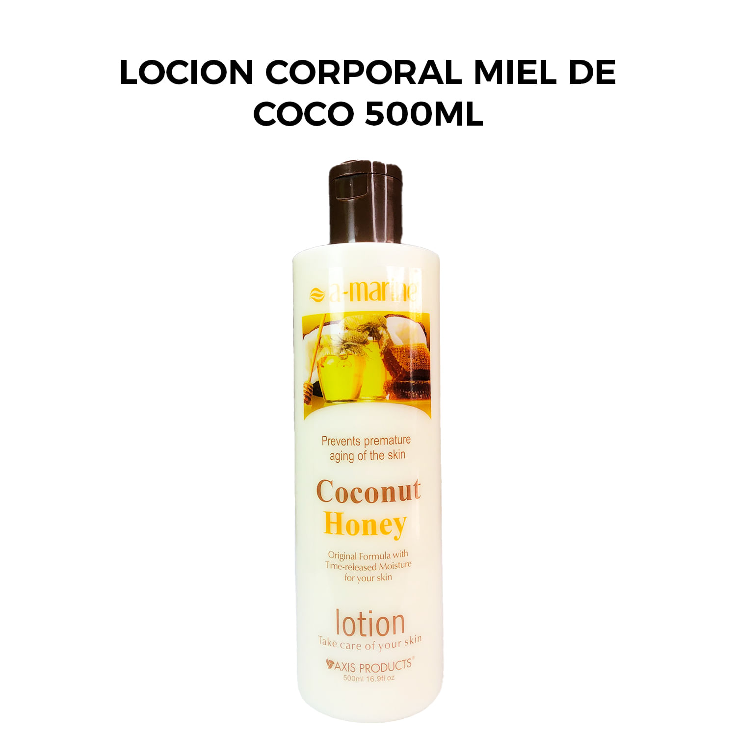 Locion Corporal Miel de Coco 500ml