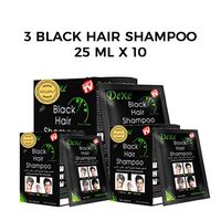 3 Black Hair Shampoo  25ml x 30