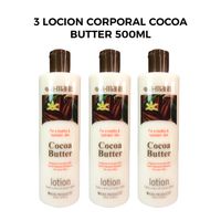 3 Locion Corporal Cocoa Butter 500ml