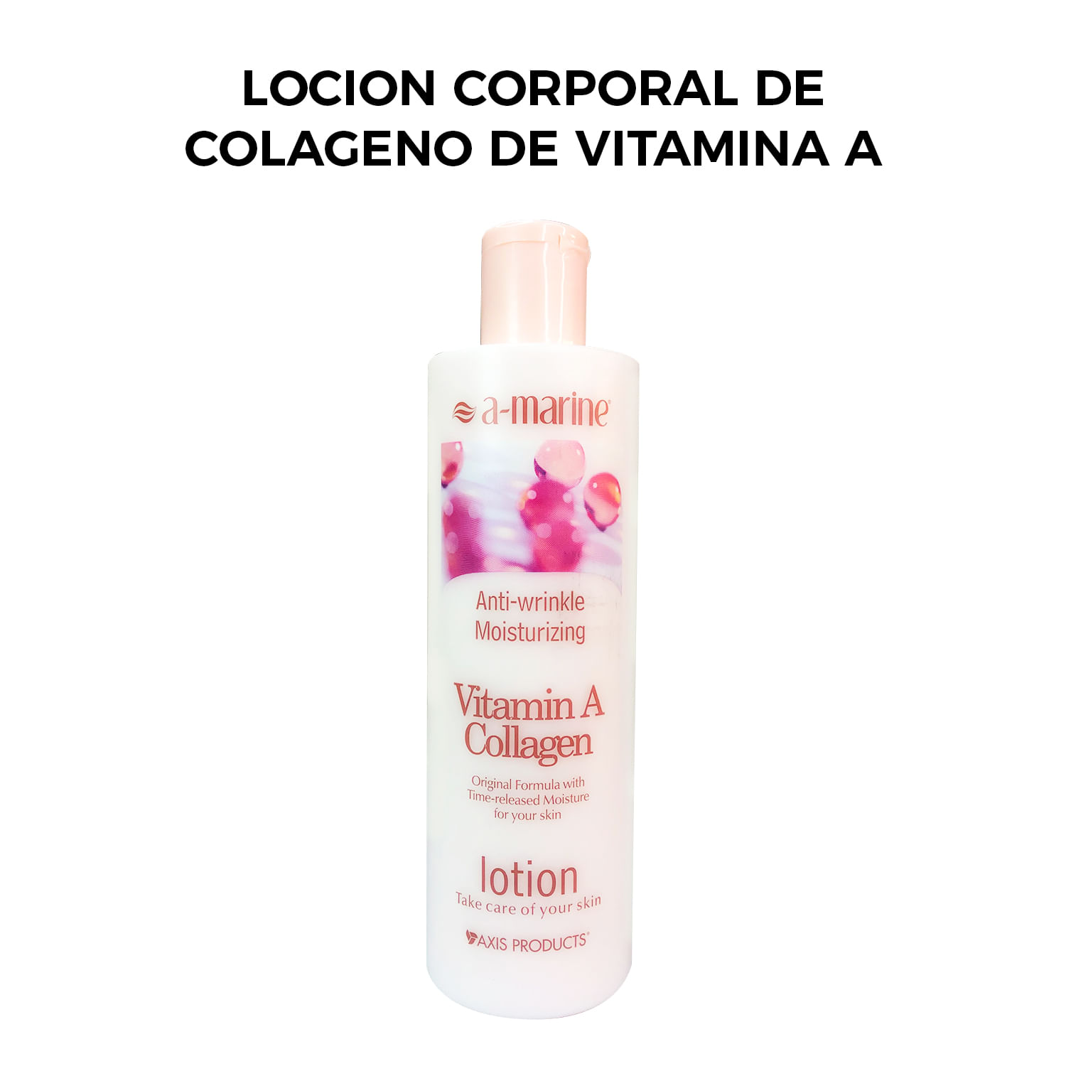 Locion Corporal de Colageno de vitamina A 500ml