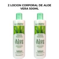 2 Locion Corporal de Aloe Vera 500ml