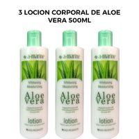3 Locion Corporal de Aloe Vera 500ml