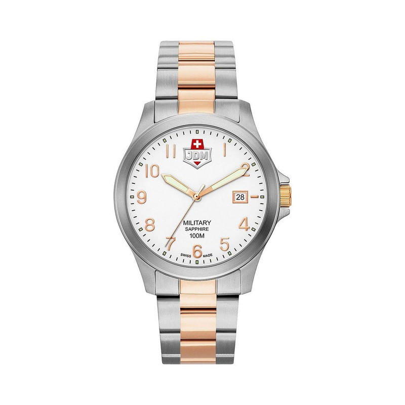 Reloj Análogo para Hombre JDM-WG001-06 Blanco